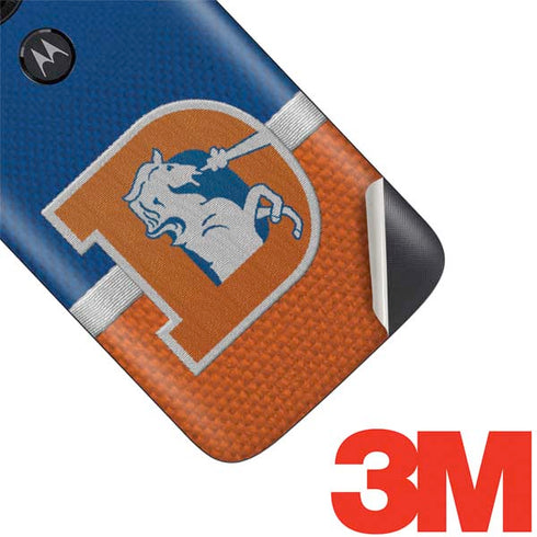 NFL Denver Broncos Vintage Moto E5 Play Skin